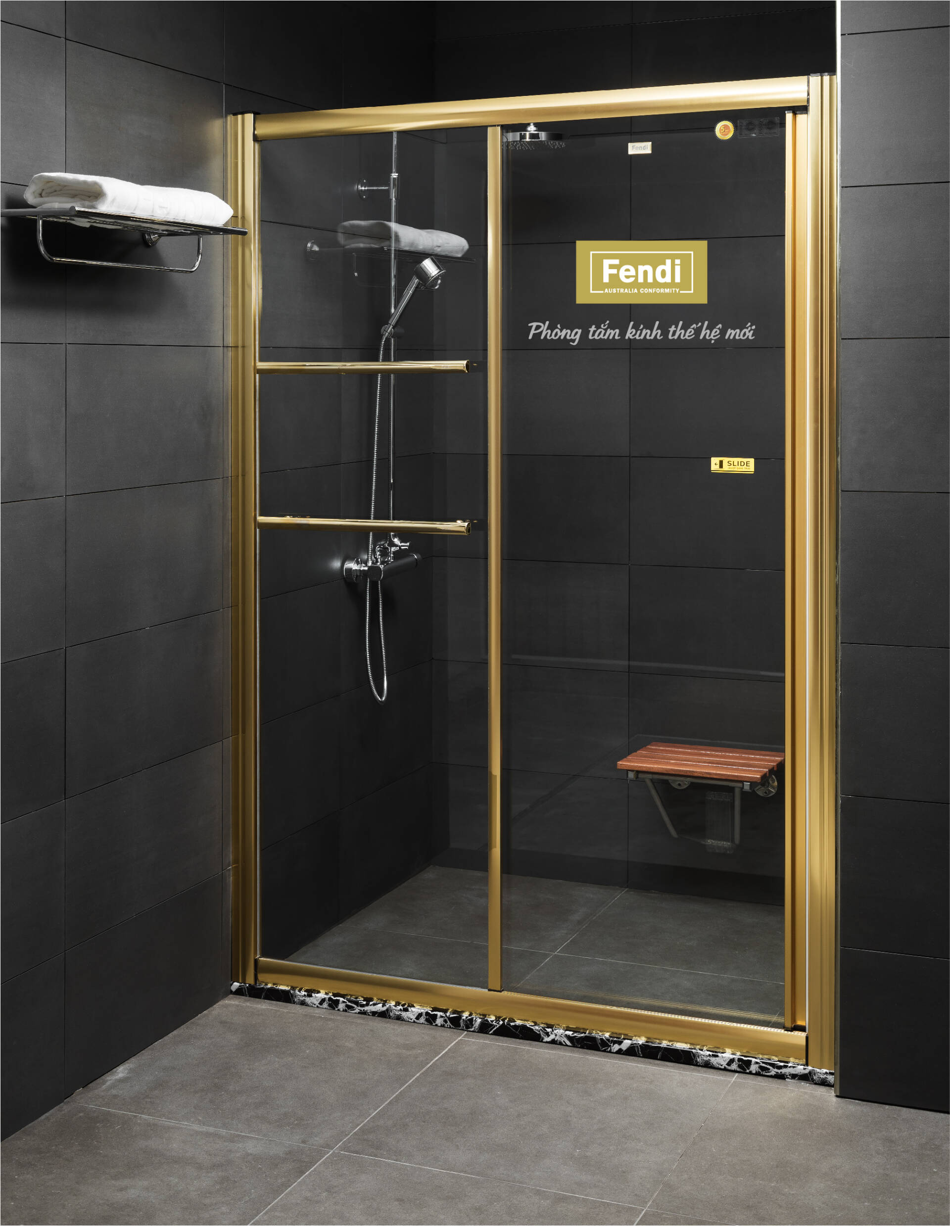 Phòng tắm kính khiến không gian trở nên hiện đại, sang trọng và tiện nghi hơn