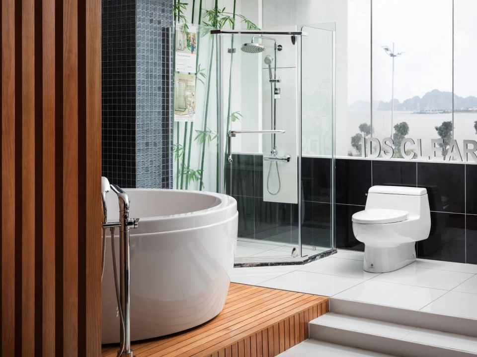 Phòng tắm kính Fendi phù hợp với nhiều phong cách thiết kế khác nhau